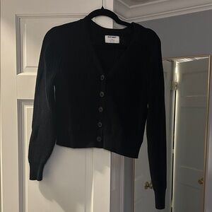 Old Navy Women's Black Cardigan Sweater